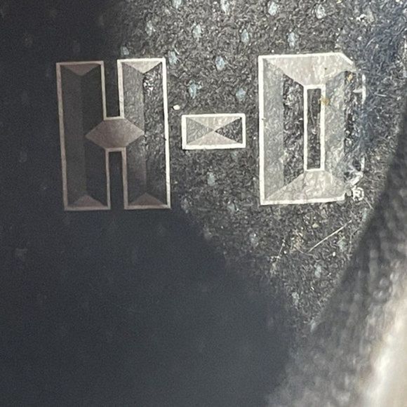 Harley Davidson Low Top Boots Mens Sz 8.5 Womens 10 Riding Black Leather Shoes - Picture 2 of 9